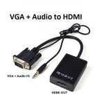 Bộ chuyển VGA to HDMI có Audio