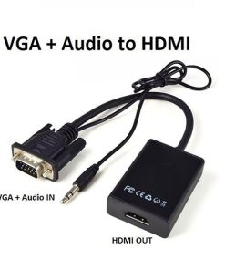 Bộ chuyển VGA to HDMI có Audio