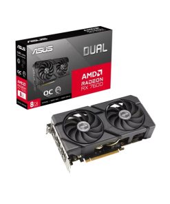Card đồ hoạ Asus Dual RX 7600 8GB EVO OC (DUAL-RX7600-O8G-EVO)