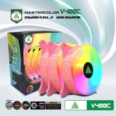 Bộ Kit 3 Fan case VSP V400C Led ARGB (Pink)