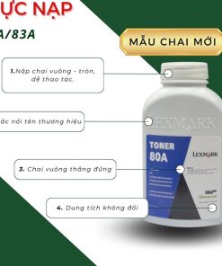 Mực chai Lexmark 05A/80A