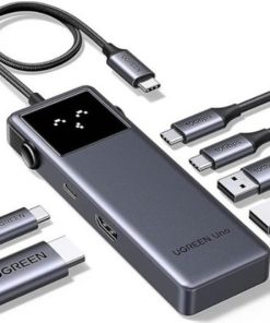 Cáp chuyển đổi USB Type-C 6 in 1 Robot PD 100W Ugreen 35998