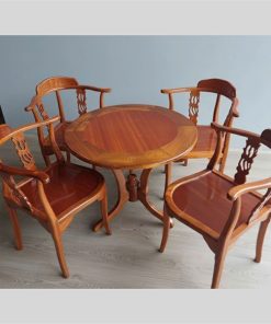 Bộ bàn ghế góc phòng gỗ