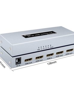 Bộ chia HDMI 1 ra 4 DTECH DT-7144