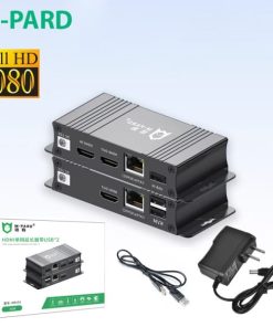Bộ HDMI Extender 60m to LAN + 2 USB M-Pard MD131