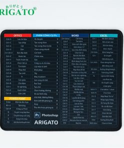 Lót chuột in công thức phím tắt văn phòng 25x30cm