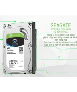 Ổ cứng Seagate Skyhawk 4TB chuyên dụng camera