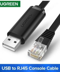 Cáp lập trình Console USB to RJ45 FTDI Ugreen 50773 dài 1.5m