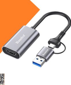 Bộ chuyển USB/Type C to HDMI Bamba