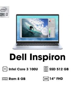 Laptop Dell Inspiron 14 5440 (Core-i3 100U/8GB/512GB PCIE/14.0 FHD+/Ubuntu)