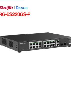 Switch mạng Ruijie Reeye RG-ES220GS-P 20 ports Gigabit Layer 2 Smart Managed PoE Switch